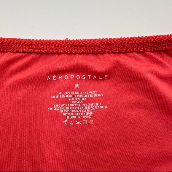 Aeropostale Vibrant Bikini Set Neon Coral & Neon Yellow 2pk - Picture 5 of 11